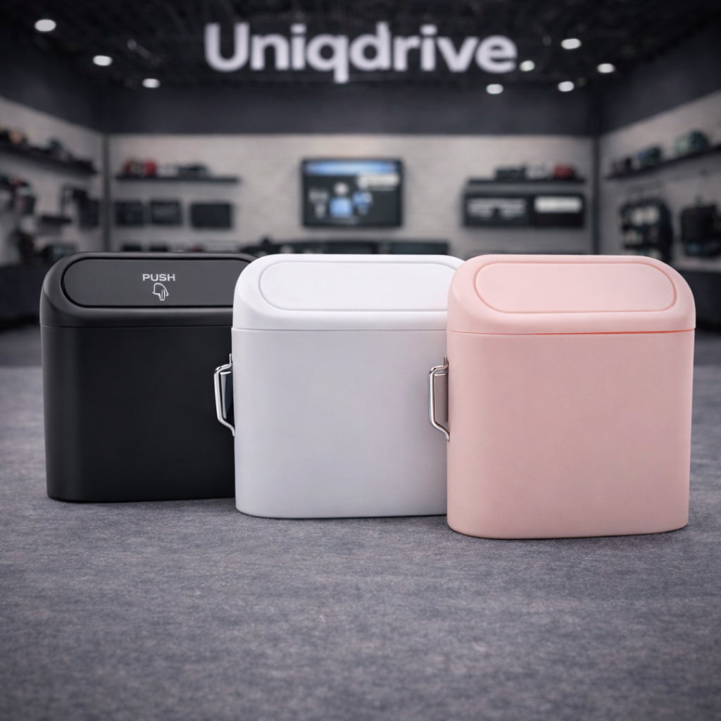 Compact Car Trash Bin